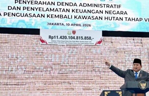 Selamatkan Rp11,4 Triliun, Satgas PKH Serahkan Dana Jumbo ke Kas Negara