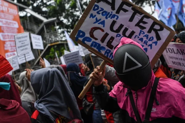 Waspadai Provokator, Aparat Keamanan Ingatkan Buruh Jaga Situasi Kondusif