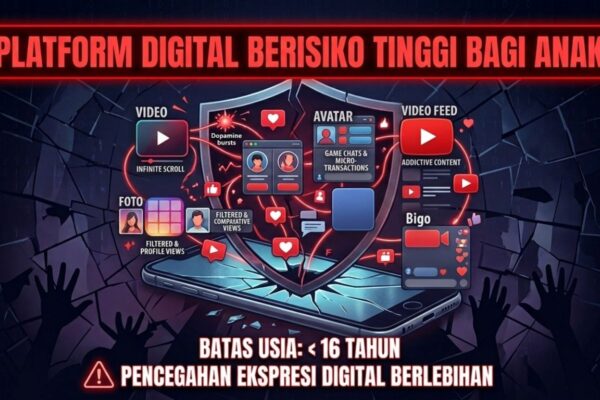 Sanksi Tegas untuk Platform Pelanggar PP Tunas Didukung Publik